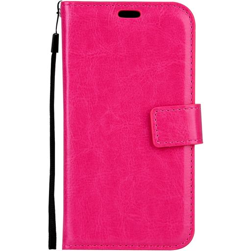 Mobigear Wallet Samsung Galaxy A5 (2017) Hülle Klapphülle Geldbörse - Magenta