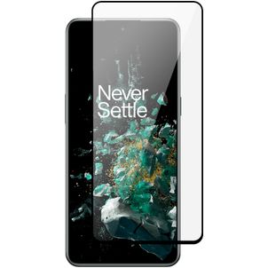 Mobigear Premium OnePlus 10T Panzerglas Gehärtetes Glas Displayschutz - Hüllenfreundlich - Schwarz