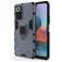 Mobigear Armor Ring Xiaomi Redmi Note 10 Pro Hülle Hardcase Backcover Stoßfest mit Ringhalter - Blau