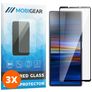 Mobigear Premium Sony Xperia 1 IV Panzerglas Gehärtetes Glas Displayschutz - Hüllenfreundlich - Schwarz (3er Pack)