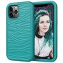 Mobigear Wave iPhone 12 Pro Max Hülle Hardcase Backcover Stoßfest - Türkis