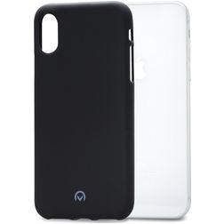 Mobilize Gelly iPhone XS Max Hülle Flexibles TPU Backcover - Matt Black