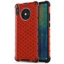 Mobigear Honeycomb Huawei Mate 30 Hülle Hardcase Backcover Stoßfest - Rot