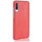 Mobigear Croco Samsung Galaxy A70 Hülle Hardcase Backcover - Rot