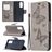 Mobigear Butterfly Samsung Galaxy S20 FE Hülle Klapphülle Geldbörse - Grau