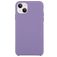 Mobigear Rubber Touch iPhone 15 Plus Silikon Hülle Backcover - Lila