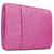 Mobigear Denim Zipper Laptop Sleeve 13 - 14 Zoll Laptop Hülle - Pink