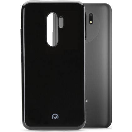 Mobilize Gelly Xiaomi Redmi 9 Hülle Flexibles TPU Backcover - Schwarz