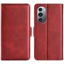 Mobigear Slim Magnet Motorola Edge X30 Hülle Klapphülle Geldbörse - Rot