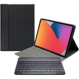 Mobilize Premium Detachable Bluetooth Keyboard iPad Pro 11 Zoll (2021) Hülle QWERTY Bluetooth Tastatur Klapphülle - Schwarz