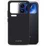 Mobilize Rubber Gelly Xiaomi 17 Pro Hülle Flexibles TPU Backcover - Schwarz