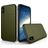 Mobigear Card iPhone XS Hülle Hardcase Backcover Stoßfest mit Kartenhalter - Armeegrün