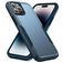 Mobigear Heavy Armor iPhone 14 Pro Hülle Hardcase Backcover Stoßfest - Blau