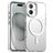Mobigear Shockproof iPhone 18 MagSafe Hülle Hardcase Backcover - Weiß
