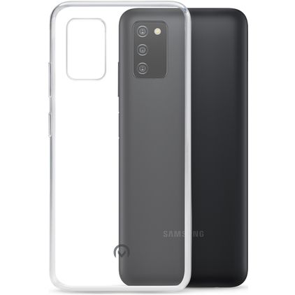 Mobilize Gelly Durchsichtig Samsung Galaxy A03s Hülle Flexibles TPU Backcover - Transparent