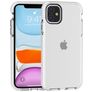 Mobigear Full Bumper iPhone 11 Hülle Hardcase Backcover Stoßfest - Weiß / Transparent