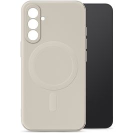 My Style Protective Flex Samsung Galaxy A36 MagSafe Hülle Flexibles TPU Backcover - Antique White