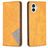 Mobigear Rhombus Slim Nothing Phone (1) Hülle Klapphülle - Cognac