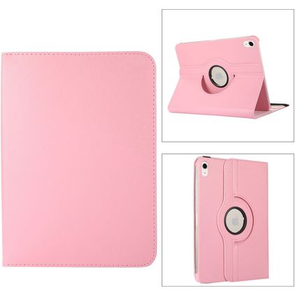 Mobigear DuoStand iPad 11 (2025) Hülle Drehbare Klapphülle - Pink