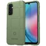 Mobigear Rugged Shield Samsung Galaxy A56 Hülle Flexibles TPU Backcover Stoßfest - Grün
