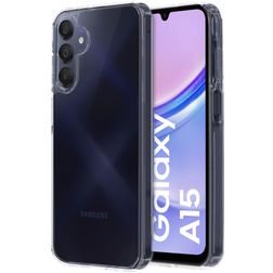 Mobiparts Classic Durchsichtig Samsung Galaxy A15 Hülle Hardcase Backcover - Transparent