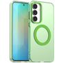 Mobigear Shockproof Samsung Galaxy S25 FE MagSafe Hardcase Backcover - Grün