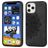 Mobigear Mandala iPhone 12 Pro Max Hardcase Backcover - Schwarz
