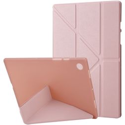 Mobigear Origami Samsung Galaxy Tab A9 Plus (2023) Hülle Klapphülle - Roségold