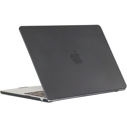 Mobigear Ultra Thin Dünne MacBook Air 15 Zoll (2023-2026) Hardcase Hülle MacBook Case - Schwarz - Model A2941 / A3114 / A3241 / A3448