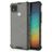 Mobigear Honeycomb Xiaomi Redmi 9C Hardcase Backcover Shockproof - Grau