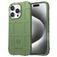 Mobigear Rugged Shield iPhone 16 Pro Max Hülle Flexibles TPU Backcover Stoßfest - Grün