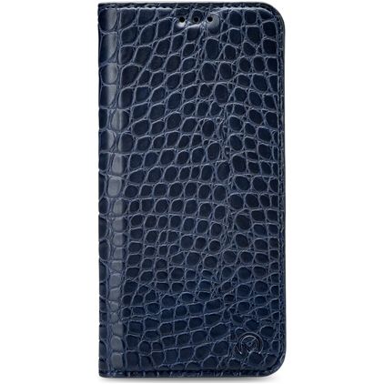 Mobilize Premium Gelly Samsung Galaxy A8 (2018) Hülle Klapphülle - Blau