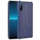 Mobigear Croco Sony Xperia L4 Hülle Hardcase Backcover - Blau