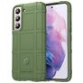 Mobigear Rugged Shield Samsung Galaxy S22 Hülle Flexibles TPU Backcover Stoßfest - Grün