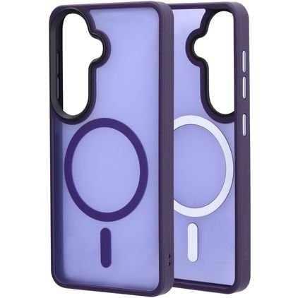Mobiparts Hardcover Samsung Galaxy S26 MagSafe Hülle Hardcase Backcover - Satin Purple