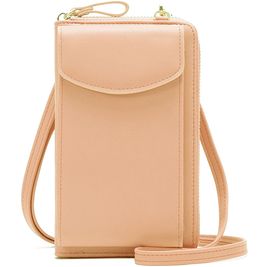 Antonio Fonzo Crossbody Handytasche - Small - Salmon Pink