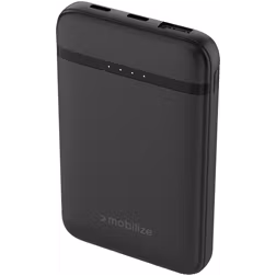 Mobilize Triple USB / USB-C Powerbank 5.000 mAh 10W - Schwarz