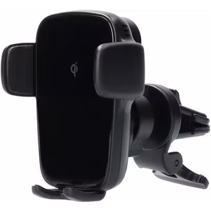 Mobiparts Wireless Charge Autohalterung Lüftungsgitter Klemme Universal - Schwarz