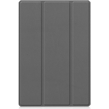 Mobigear Tri-Fold Gel Samsung Galaxy Tab A8 10.5 (2021) Hülle TPU,Kunstleder Klapphülle - Grau