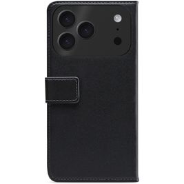 Mobilize Classic Gelly iPhone 17 Pro Hülle Klapphülle Geldbörse - Schwarz