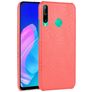 Mobigear Croco Huawei P40 Lite E Hülle Hardcase Backcover - Rot