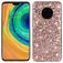 Mobigear Glitter Huawei Mate 30 Hülle Hardcase Backcover - Roségold