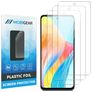 Mobigear OPPO A58 4G Displayschutz Schutzfolie - Hüllenfreundlich (3er Pack)
