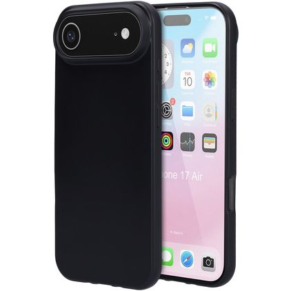 Mobiparts Classic iPhone Air Hülle Flexibles TPU Backcover - Schwarz