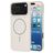 Mobiparts Slim Line iPhone 17 Pro Max MagSafe Hardcase Backcover - Off White