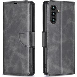Mobigear Excellent Samsung Galaxy A35 Hülle Klapphülle Geldbörse - Schwarz