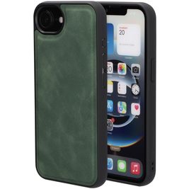 Mobiparts Classic iPhone 16e MagSafe Hülle TPU,Kunstleder Backcover - Emerald Green