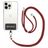 Mobigear Lanyard Verstellbare Universal-Handykette - Weinrot