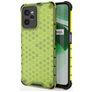 Mobigear Honeycomb Realme C35 Hülle Hardcase Backcover Stoßfest - Grün