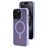Mobiparts Hardcover iPhone 15 Pro Max MagSafe Hardcase Backcover - Satin Lila